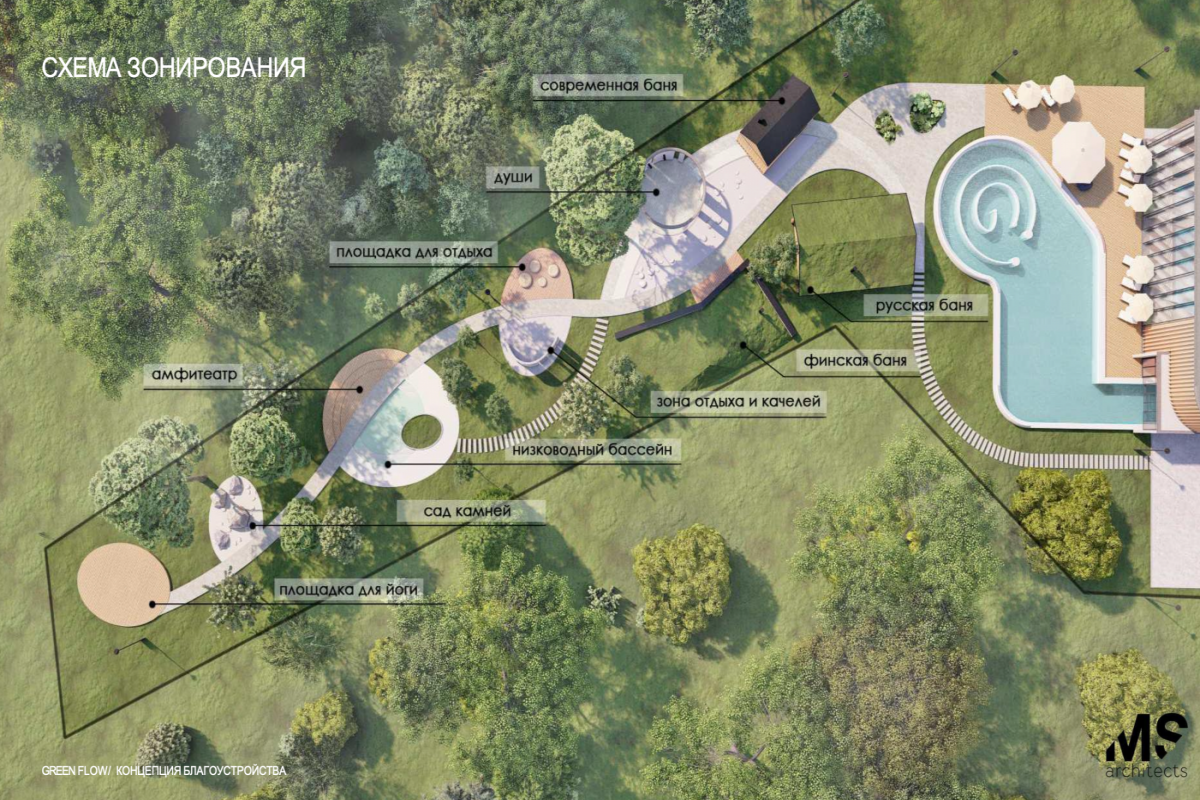 Термальный комплекс Green Flow (парк Скандинавия)