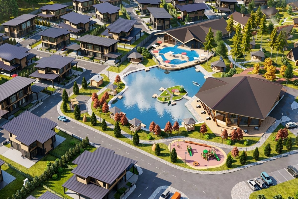 Клубный коттеджный поселок "Хемингуэй"