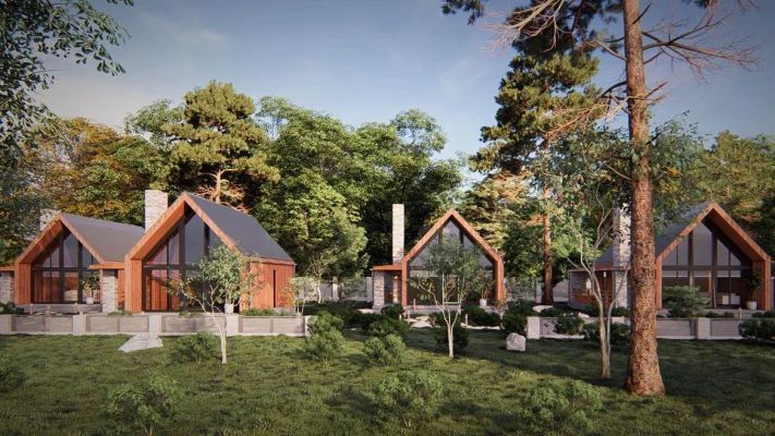 Глэмпинг Долина реки